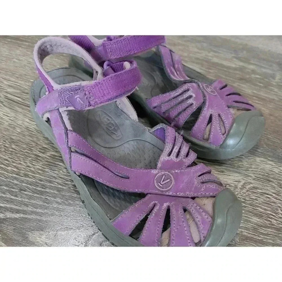 Keen sandals‎ purple youth size 1 - Picture 2 of 4